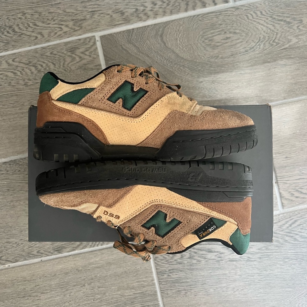 New Balance 550 & Size ? Cordura Pack Light Brown Green